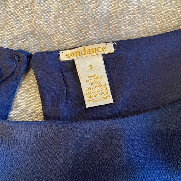 Sundance Blue Silk Tunic dress - Picture 4 of 8